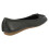 Clarks (UK 8, Black) Ladies Clarks Comfort Everyday Flats Freckle Ice - D Fit 5