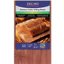Jaccard 201409 Premium Cedar Grilling Planks - Small, 3 Pack