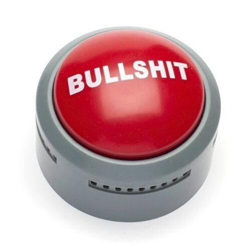 Funtime Gifts Bullshit Button