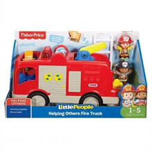 Fisher-price Little People Helping Others Fire Truck Toy