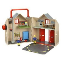 Fireman Sam Deluxe Fire Station Playset