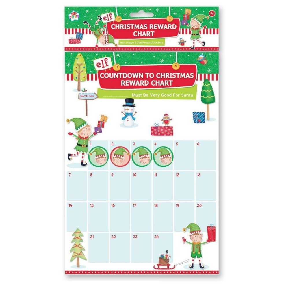 Christmas Elf Reward Chart