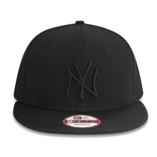 New Era NY Yankees Black On Black 9Fifty Cap SM