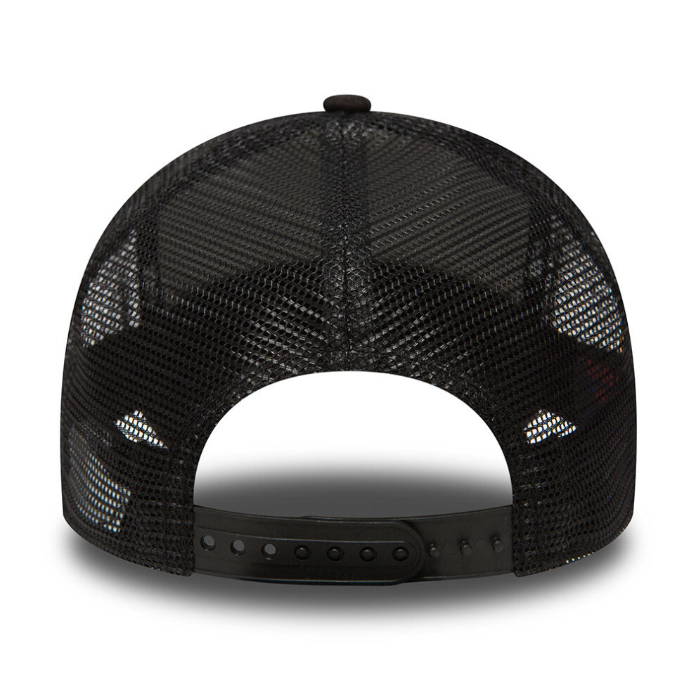 New Era New York Yankees Clean A Frame Trucker Cap - Black