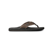 (UK 8) Quiksilver Monkey Abyss Sandals - Demitasse Solid