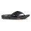 Reef (UK 10) Reef Fanning Flip Flops - Black / Silver 2