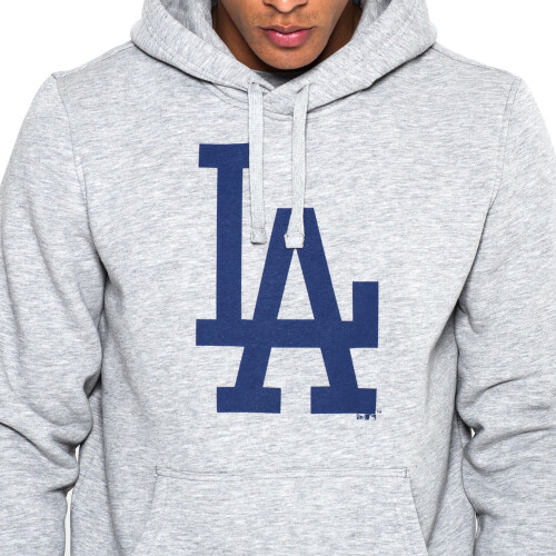New Era (2XL) New Era LA Dodgers Pullover Hoodie - Grey