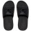 DC Comics (UK 8) DC Bolsa Slider Flip Flops - Black / Black / Black 1
