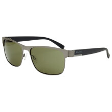 Bloc Deck Sunglasses - Matt Gun / Matt Black / Green