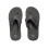 Quiksilver (UK 9) Quiksilver Monkey Abyss Flip Flops - Black / Black / Brown 2