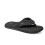 Quiksilver (UK 9) Quiksilver Monkey Abyss Flip Flops - Black / Black / Brown 1