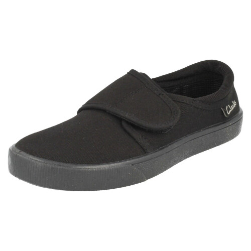 Clarks CLARKS BØRNESKO I SORTE MED VELCRO, 24 J_H