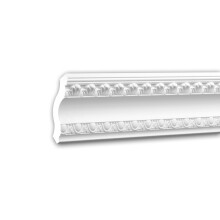 Profhome 150184 Cornice Moulding Decorative Crown Moulding Coving Cornice 2 m