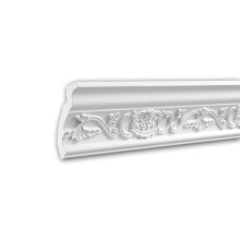 Profhome 150162 Cornice Moulding Decorative Crown Moulding Coving Cornice 2 m