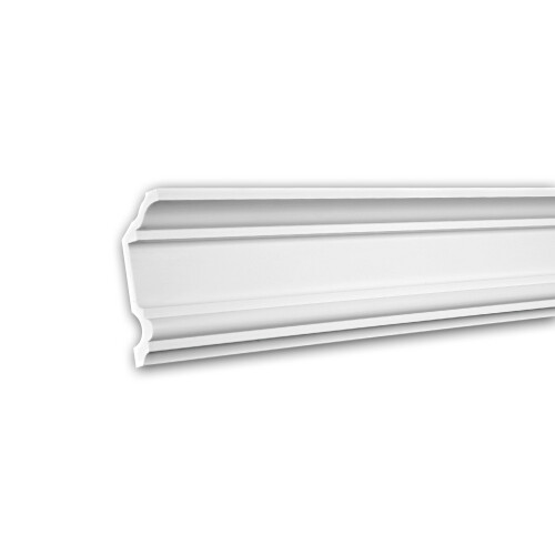 Profhome 150177 Cornice Moulding Decorative Crown Moulding Coving Cornice 2 m