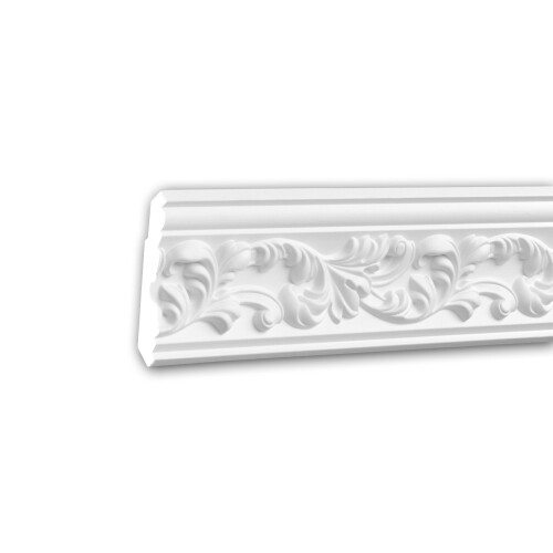 Profhome 150189 Cornice Moulding Decorative Crown Moulding Coving Cornice 2 m