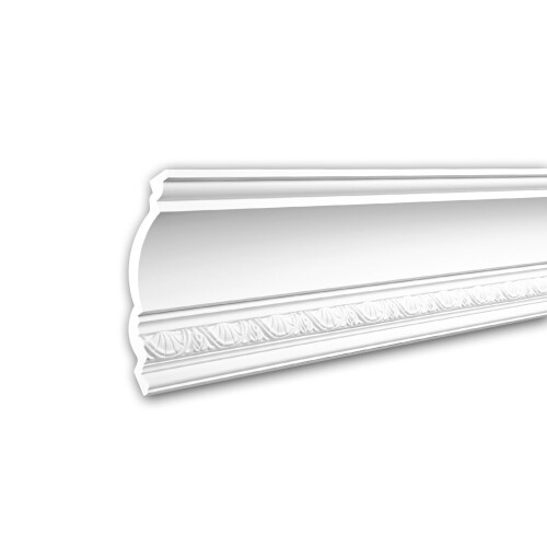 Profhome 150256 Cornice Moulding Decorative Crown Moulding Coving Cornice 2 m