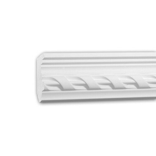 Profhome 150289 Cornice Moulding Decorative Crown Moulding Coving Cornice 2 m