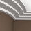Profhome 150145F Flexible Cornice Moulding Coving Cornice Crown Moulding  2 m 2