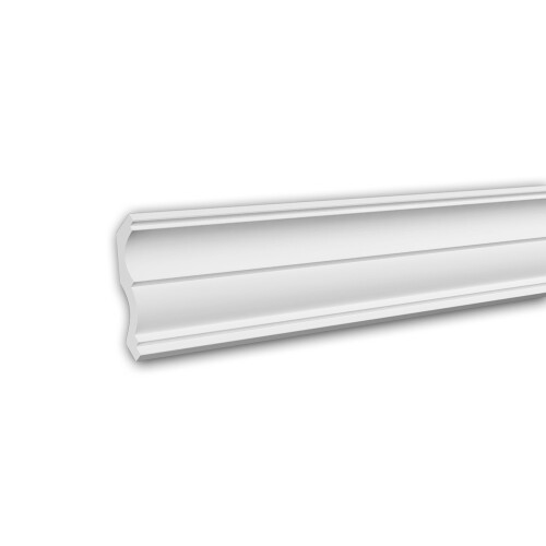 Profhome 150161 Cornice Moulding Decorative Crown Moulding Coving Cornice 2 m