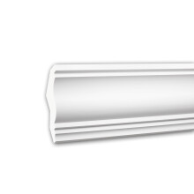 Profhome 150273 Cornice Moulding Decorative Crown Moulding Coving Cornice 2 m