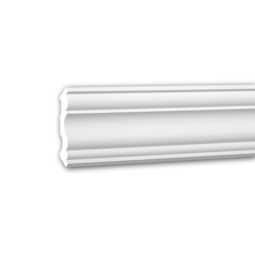 Profhome 150293 Cornice Moulding Decorative Crown Moulding Coving Cornice 2 m
