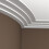 Profhome 150142F Flexible Cornice Moulding Coving Cornice Crown Moulding  2 m 2