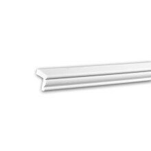 Profhome 150258 Cornice Moulding Decorative Crown Moulding Coving Cornice 2 m