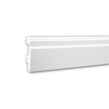 Profhome 153101 Skirting Base Moulding Baseboard Decorative Moulding 2 m