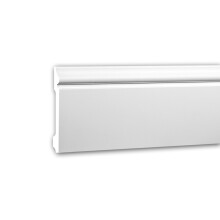 Profhome 153108 Skirting Base Moulding Baseboard Decorative Moulding 2 m