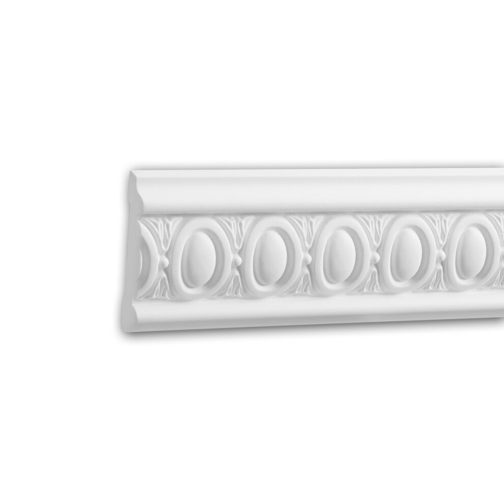 Profhome 151335 Panel Moulding Dado Rail Decorative Moulding Frieze Moulding 2 m