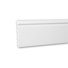Profhome 153110 Skirting Base Moulding Baseboard Decorative Moulding 2 m