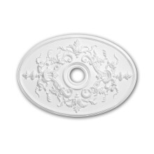 Profhome 156041 Ceiling Rose Medallion Rosette Ceiling Decoration 78.5 x 54.4 cm
