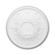 Profhome 156030 Ceiling Rose Medallion Rosette Ceiling Decoration Ø 39.5 cm