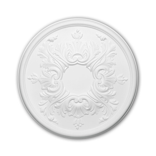 Profhome 156030 Ceiling Rose Medallion Rosette Ceiling Decoration Ø 39.5 cm