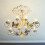 Profhome 156029 Ceiling Rose Medallion Rosette Ceiling Decoration 76.7 x 53.2 cm 2