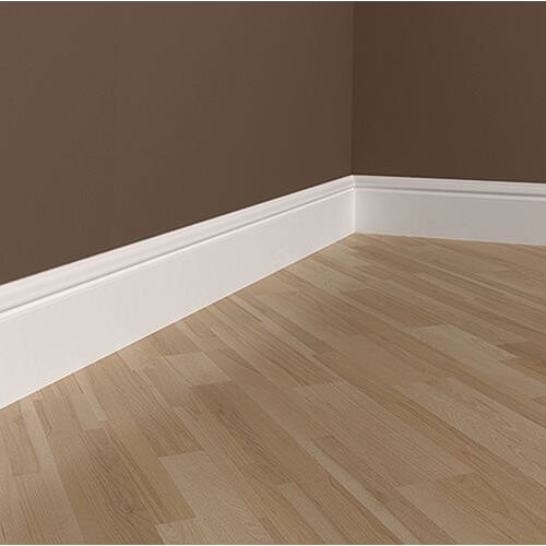 Profhome 153108 Skirting Base Moulding Baseboard Decorative Moulding 2 m 1