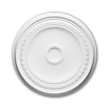 Profhome 156031 Ceiling Rose Medallion Rosette Ceiling Decoration Ø 61.5 cm