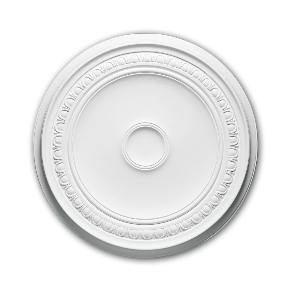 Profhome 156031 Ceiling Rose Medallion Rosette Ceiling Decoration Ã 61.5 Cm 4250691775121