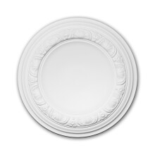 Profhome 156032 Ceiling Rose Medallion Rosette Ceiling Decoration Ø 32 cm