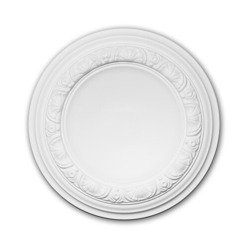Profhome 156032 Ceiling Rose Medallion Rosette Ceiling Decoration Ø 32 cm