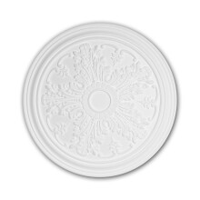 Profhome 156034 Ceiling Rose Medallion Rosette Ceiling Decoration Ø 51.2 cm