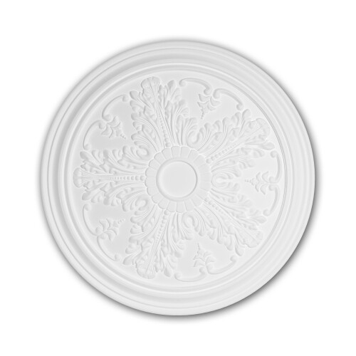 Profhome 156034 Ceiling Rose Medallion Rosette Ceiling Decoration Ø 51.2 cm