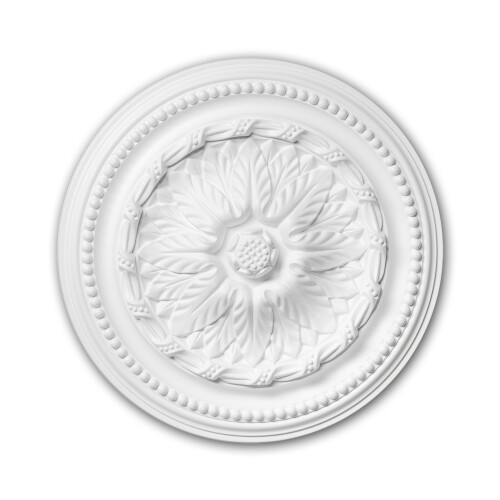 Profhome 156007 Ceiling Rose Medallion Rosette Ceiling Decoration Ø 40 cm