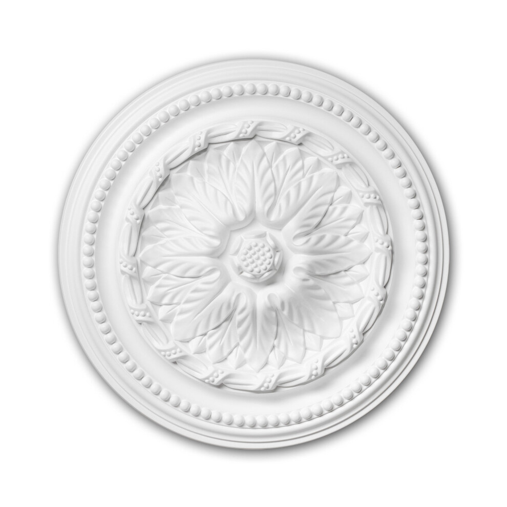 Profhome 156007 Ceiling Rose Medallion Rosette Ceiling Decoration Ã 40 Cm 4250691774889