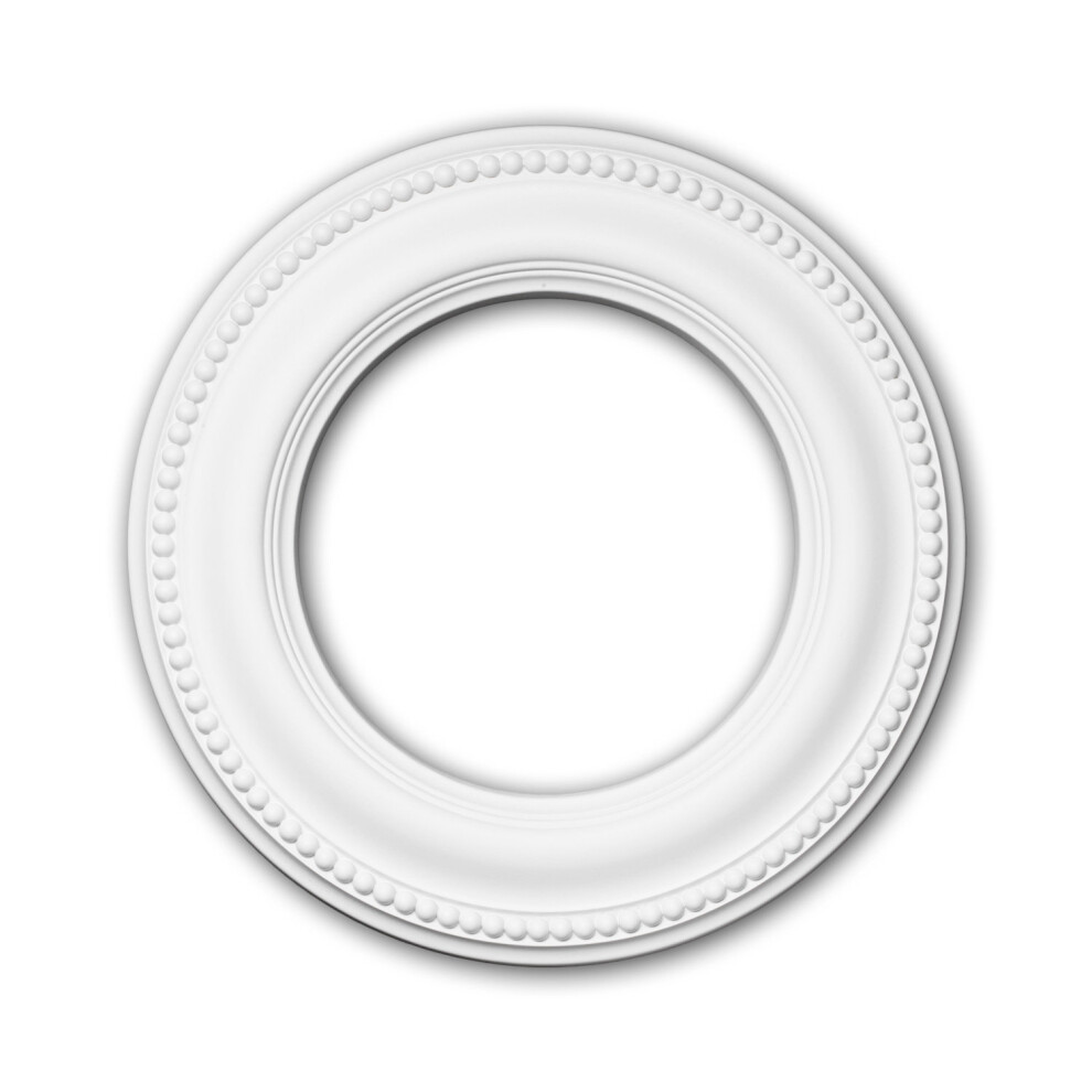 Profhome 156006 Ceiling Rose Medallion Rosette Ceiling Decoration Ø 33 cm
