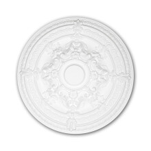 Profhome 156039 Ceiling Rose Medallion Rosette Ceiling Decoration Ø 65.9 cm