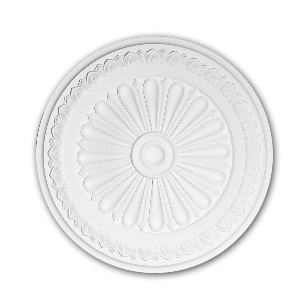 Profhome 156037 Ceiling Rose Medallion Rosette Ceiling Decoration Ã 33 Cm 4250691775183
