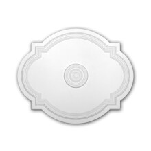 Profhome 156008 Ceiling Rose Medallion Rosette Ceiling Decoration 54 x 44 cm