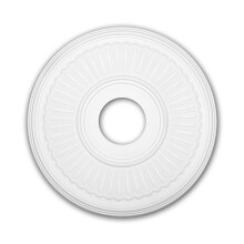 Profhome 156047 Ceiling Rose Medallion Rosette Ceiling Decoration Ø 40.4 cm